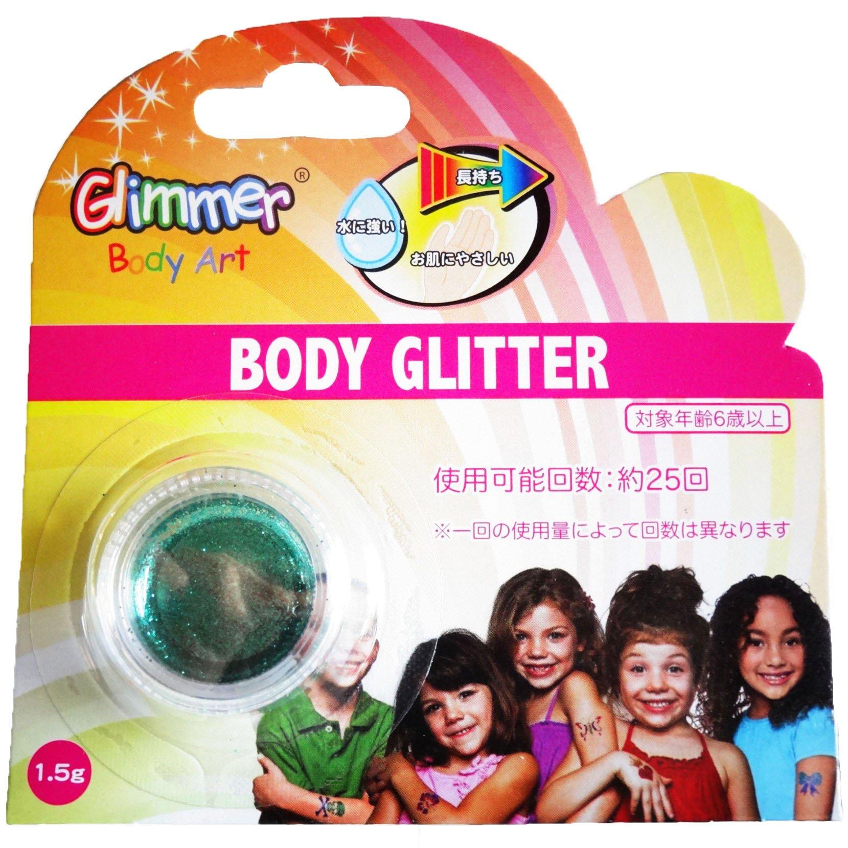 Rubie's Glimmer Body Art Shimmer Body Glitter (Green)