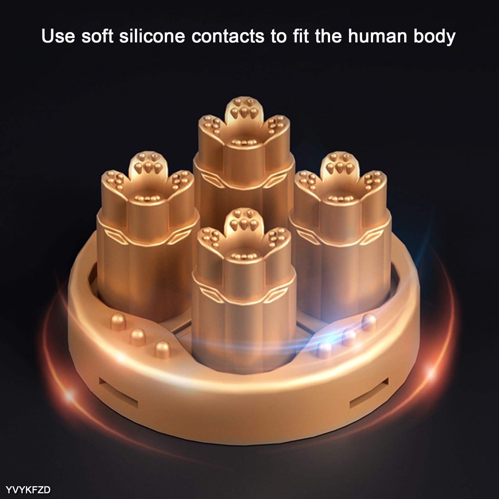 YVYKFZD YVYKFZD Portable Foot Spa Bath, Foot Bath Basin Massager, Household Foot Soak Tub with Heat, Red Light, Temperature Control, Jets, for Soothe and Relax Tired Feet