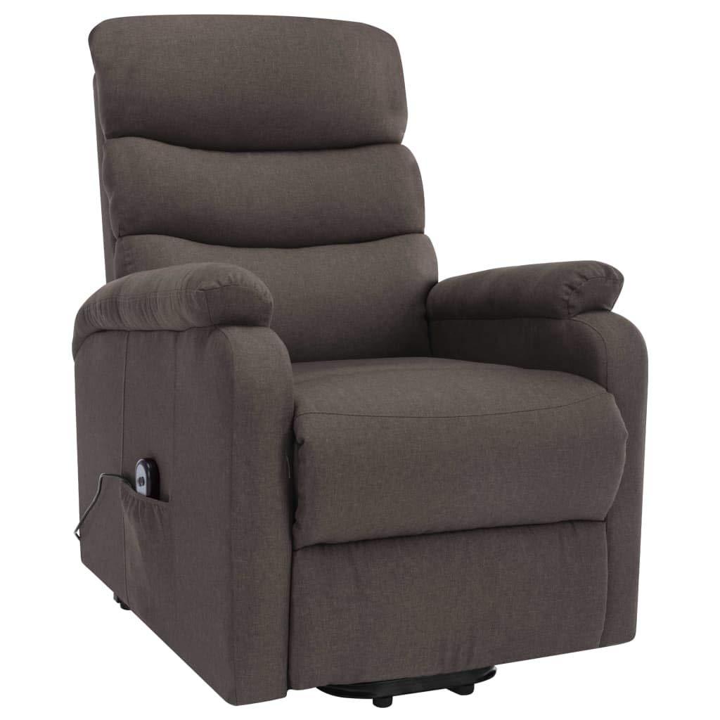 KTHLBRH KTHLBRH (Fast Delivery) Electric Massage Recliner Chair,Massage Chairs,Massage Recliner Chair,for Living Room and Bedroom Stand-up Massage Recliner Taupe Fabric
