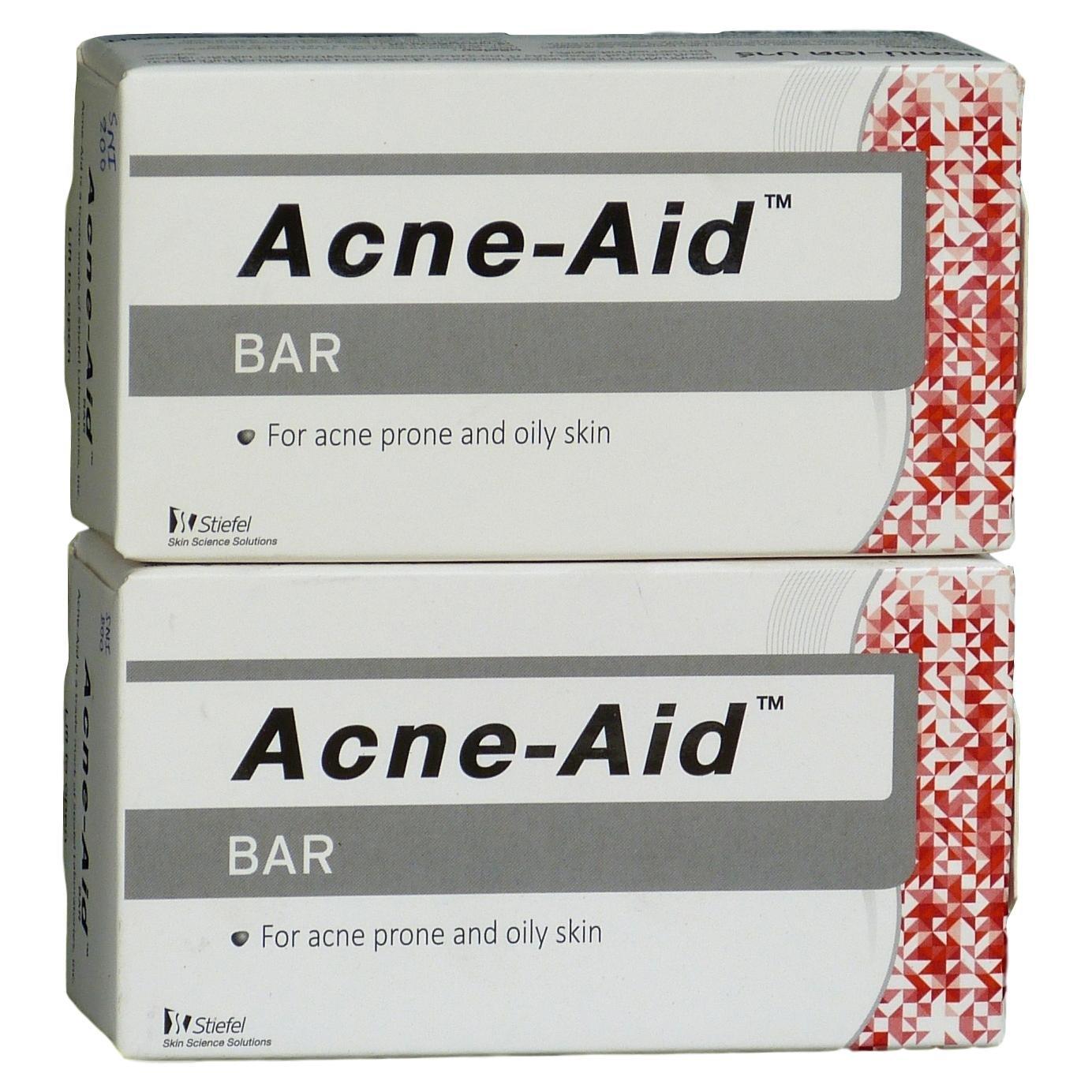 Acne Aid Soap 2 X 100g Stiefel Acne-aid Soap Bar Deep Pore Cleansing Pimple Oily Skin Face Aid