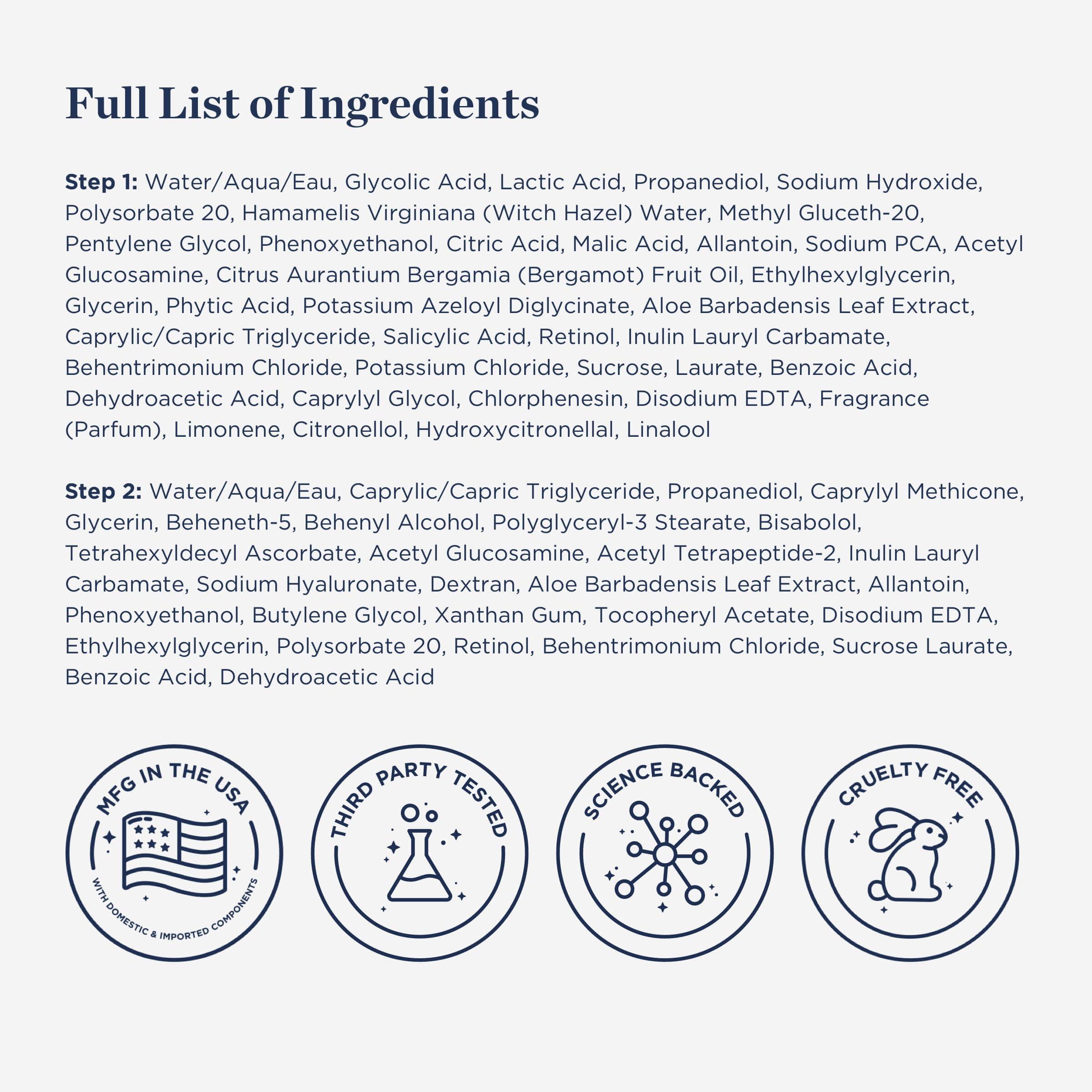 Beverly Hills MD Beverly Hills MD Resurface + Restore Youth Revealing System Peel Serum - Reduce Wrinkles- Anti-Aging Exfoliation Toner for Even, Moisturized Skin- Lighten Dark Spots on Face, Neck w/Peptides