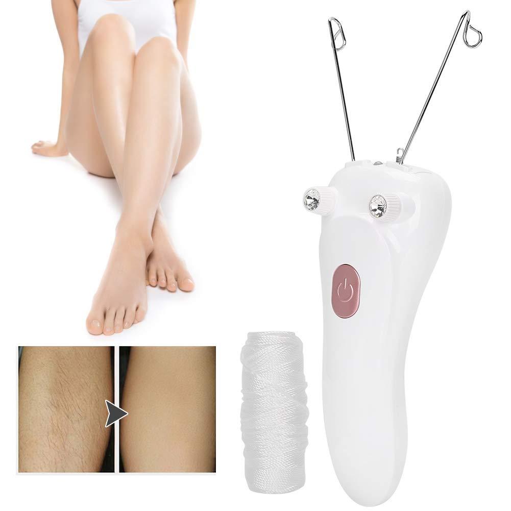 Betued Betued Electric Threading Epilator, USB Hair Remover, Facial & Body Hair Removal, Gold