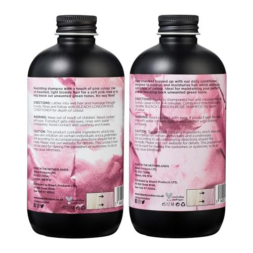 Bleach London BLEACH LONDON Rose Shampoo & Conditioner Duo 250ml