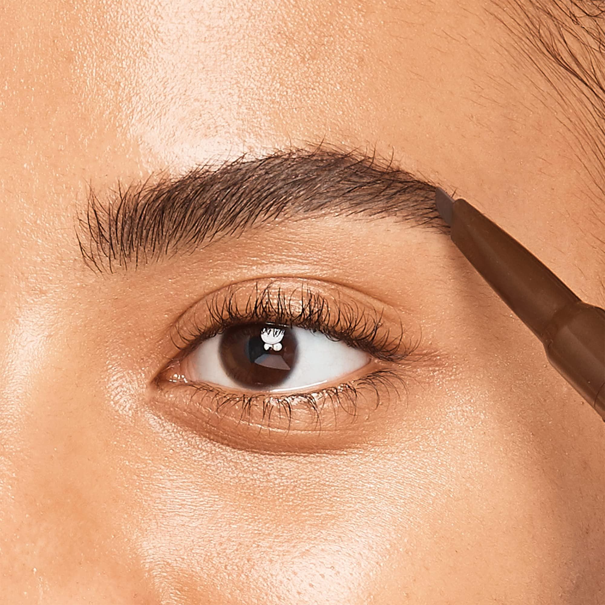 JOAH JOAH Brow Down To Me Dual Brow Pencil and Gel, Triangular Tip, Tinted Gel, Long-Lasting Vegan Formula, Smudge-Free Pencil Tip, Lightweight, Water-Resistant, Black Brown