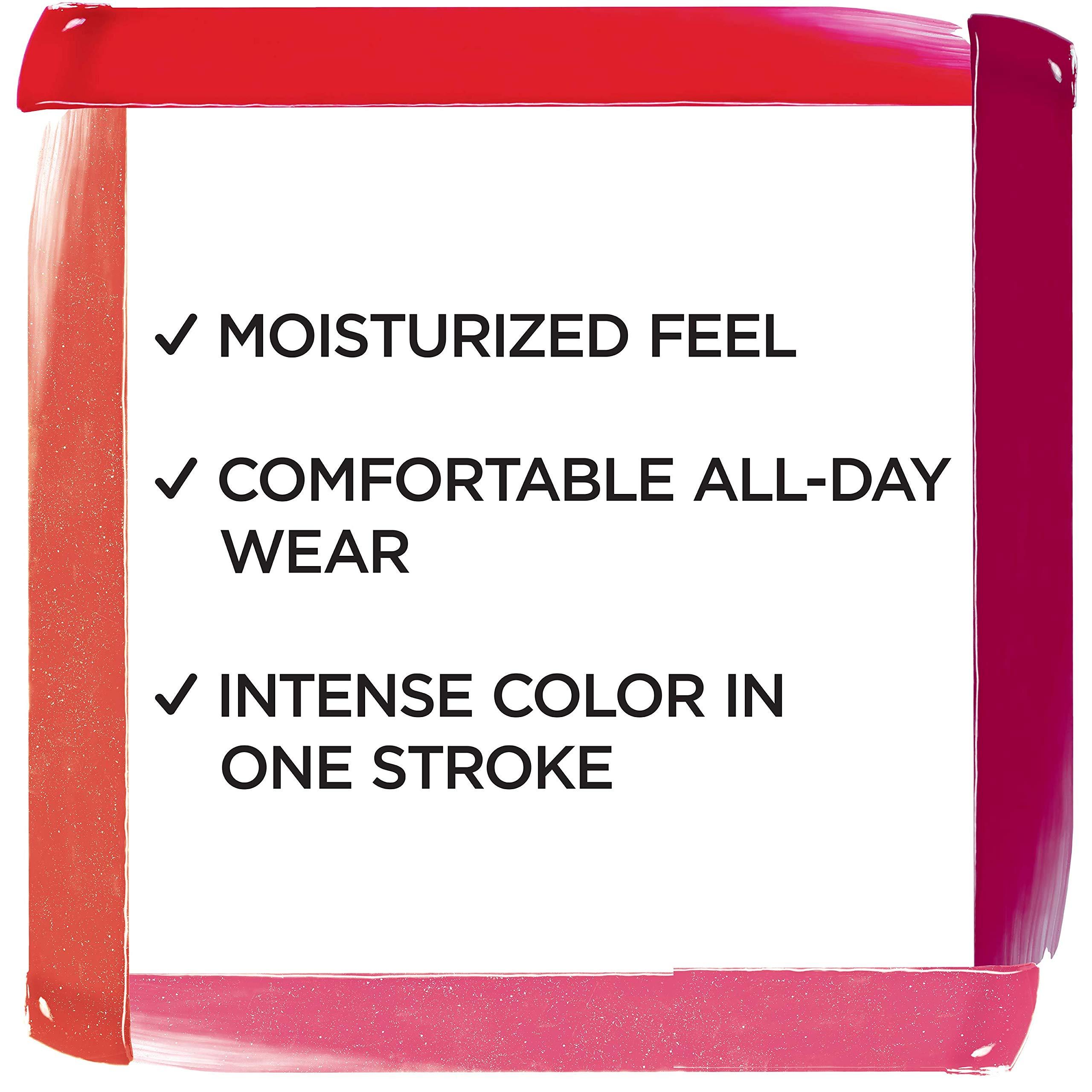 L'Oréal Paris L\'Oreal Paris Brilliant Signature Shiny Lip Stain Lipstick, Be Determined 0.21 Fl Oz.