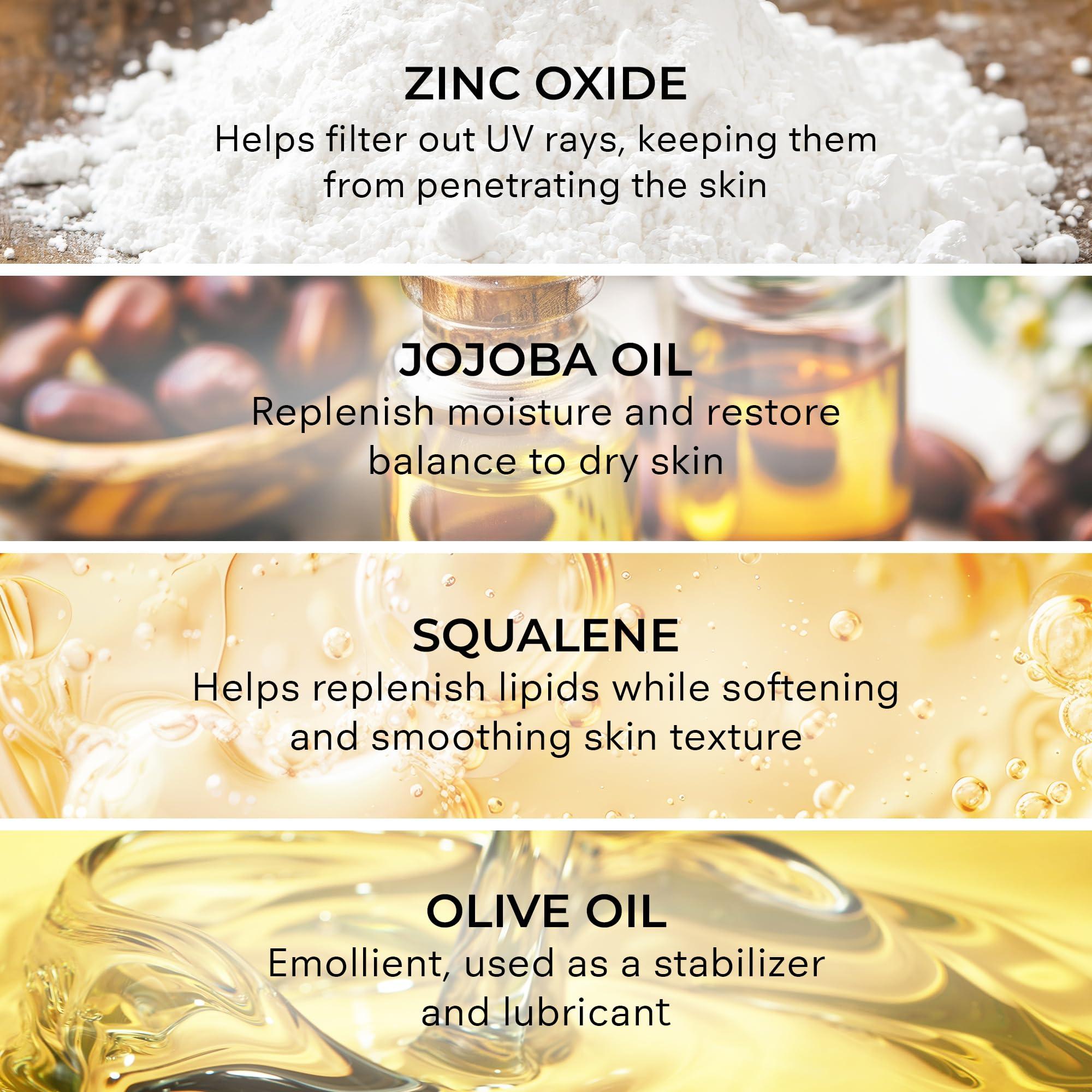 COSMEDIX COSMEDIX Hydrate Plus Sunscreen with Broad Spectrum SPF 17 - Moisturizing Face & Body Sun Screen for Travel & Daily Skin Care - Sunblock for Skin Elasticity, Dewy & Radiant Glow, No White Cast