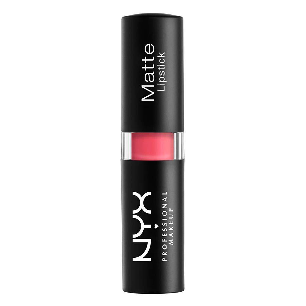 NYX PROFESSIONAL MAKEUP NYX PROFESSIONAL MAKEUP Matte Lipstick, Angel, 0.16 Ounce (MLS13)