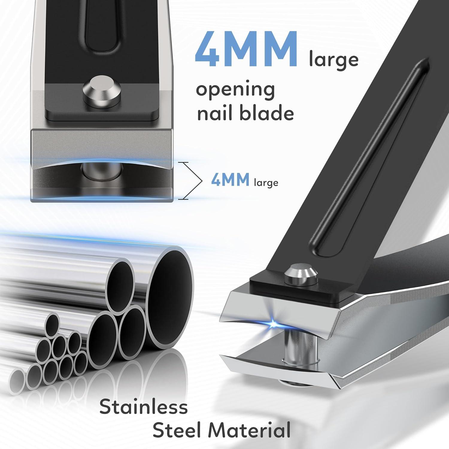 YehgoMade Long Handled Toenail Clippers for Seniors,Free Bending Toenails Clippers for enior Clipper for Elderly, Handicapped.Two Curved toenail Scissors(20 inch)