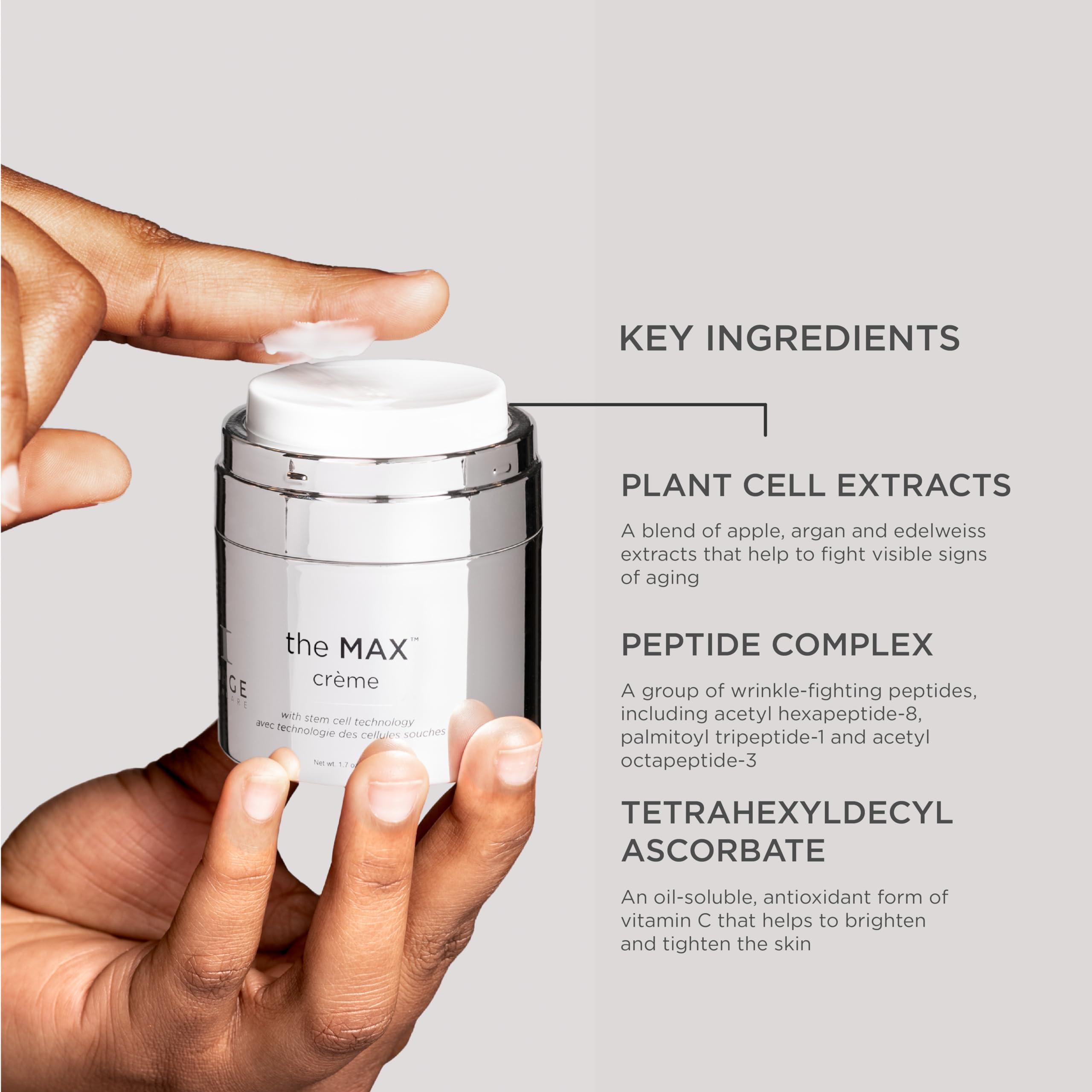 IMAGE Skincare IMAGE Skincare, the MAX Facial Cleanser + Night Repair Cream Set + Hydrating Facial Cleanser (4 fl oz + 1.7 oz + 1.7 oz)