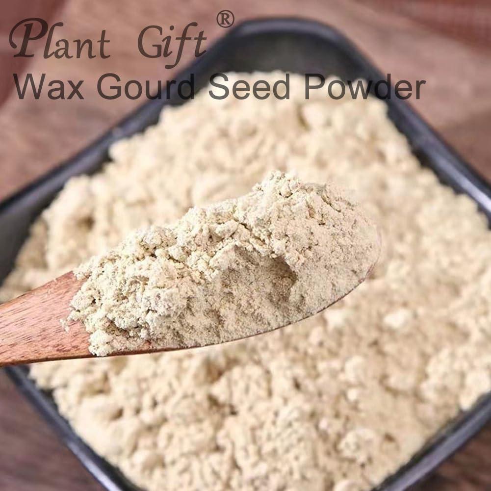 Plant Gift 100% Pure Wax Gourd Seed Powder 100g/3.52oz Natural Wax Gourd Seed Flour | Winter Melon Powder For Smoothies, Shakes, Baking & Drinks, Tea | Free from Preservatives