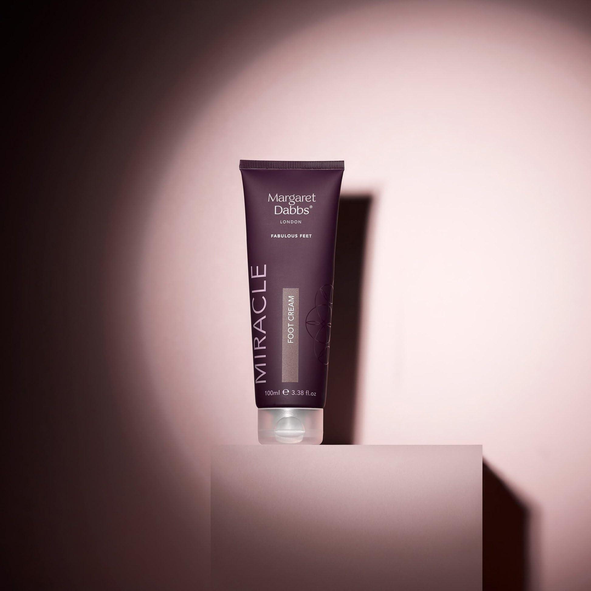 Margaret Dabbs Margaret Dabbs London Miracle Foot Cream - Controls Odor from Excessive Sweating - Protects Damaged Skin and Nails - Cream for Feet - 3.38 oz