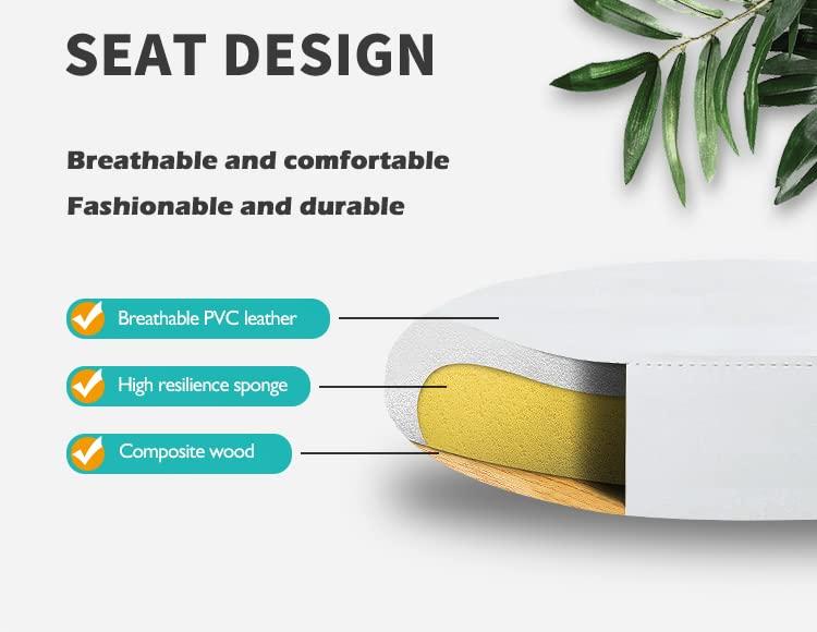 TATARTIST TATARTIST Tattoo Stool Massage Saddle Chair Adjustable Hydraulic 360 Rotating Medical Spa Beauty Salon Stools Bar Boss Office Artist Workbench Chairs with Rolling Wheels Backrest (Black)