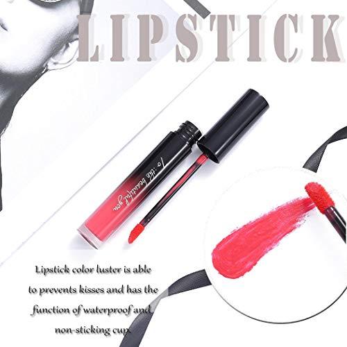 Edanta Edanta Lipstick Matte Liquid Lipsticks Waterproof Lip Gloss Highly Pigmented Lips Stick Long Lasting Lupgloss Makeup Accessories for Women and Girls Pack of 1 (Pink A29#)