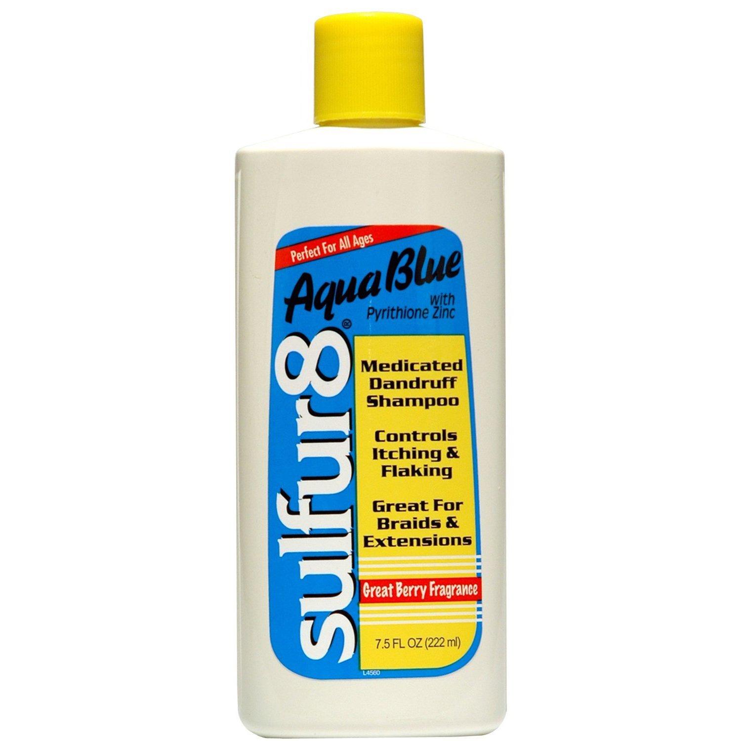 Sulfur 8 Sulfur 8 Aqua Blue Medicated Dandruff Shampoo