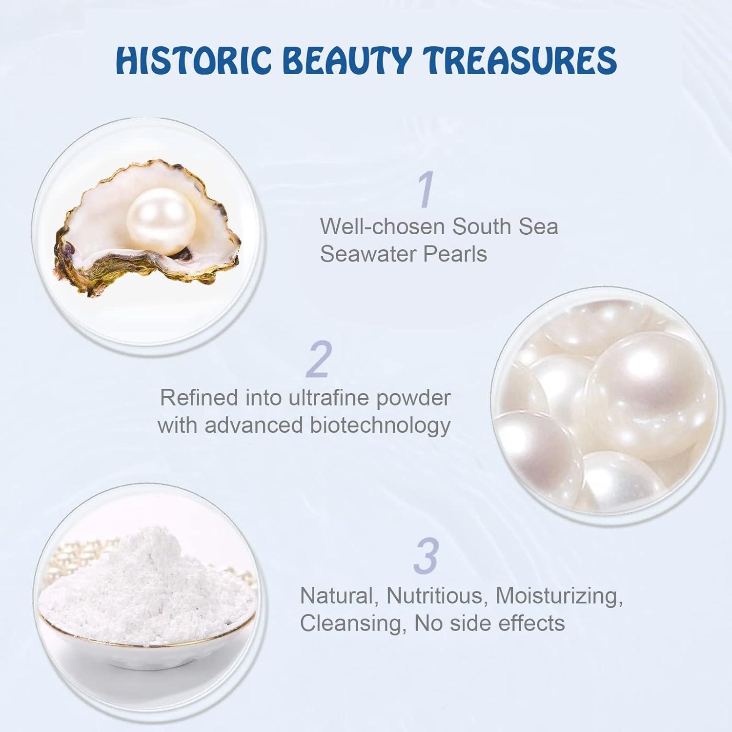 CCnature CCnature Pearl Powder Remove Spots and Acnes and Detoxifying, Making Face Mask, 200g