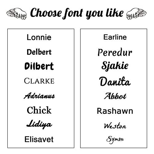 Boldjduuo3 Custom Temporary Tattoo with Name Text, Personalized Fake Name Tattoos, Customize Tattoo Sticker for Women and Men