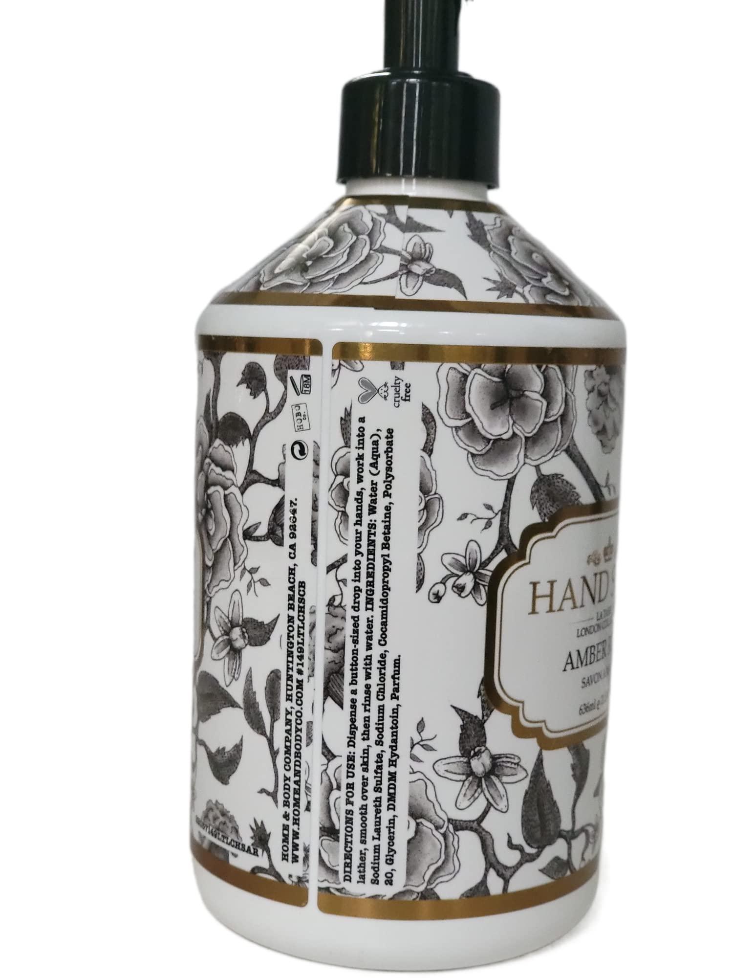 Hand Soap Hand Soap Collection 21.5 FL OZ Each, lavender, lemon Verbena, Sweet Orange, Lavender Rosemary, Lemon Sage, Amber Rose And Lavender Sage (Sweet Orange, 21.5 oz)