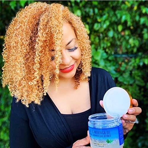 Nefertiti's Secrets Nefertiti's Secrets Natural Growth Curl Definer | Aloe Vera and Moringa Oil for Hair Growth & Moisture | Strong Hold | Frizz Controller | Curly Hair Products for Women | 16 Oz / 454 mL