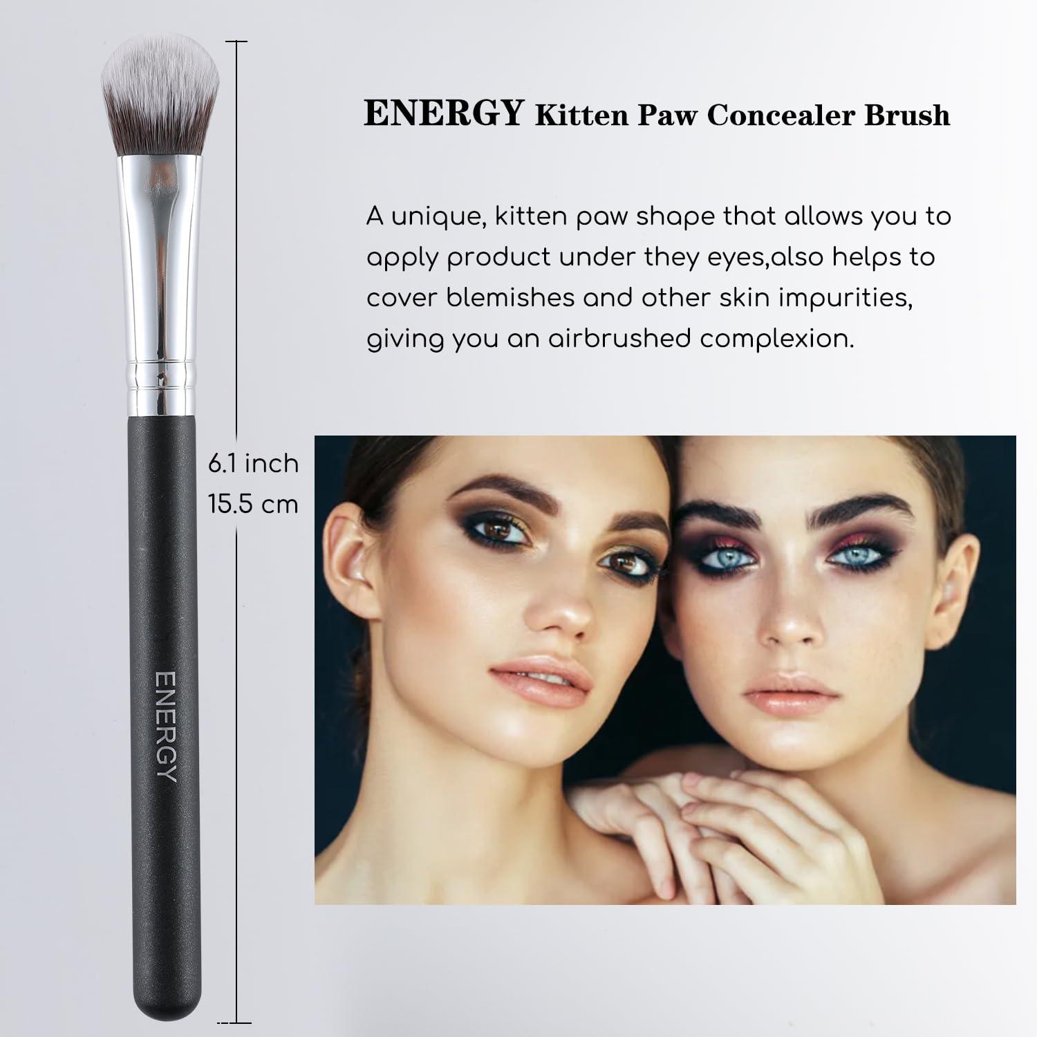 ENERGY ENERGY Kitten Paw Concealer Brush Set 273/370s