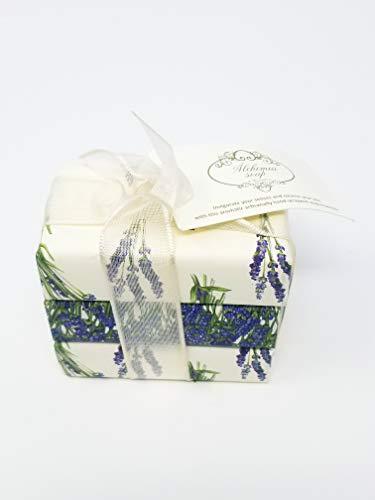 ALCHIMIA SOAP Alchimia Lavender Vegetable set of 3 bar soaps made in Italy - 3x100 gram