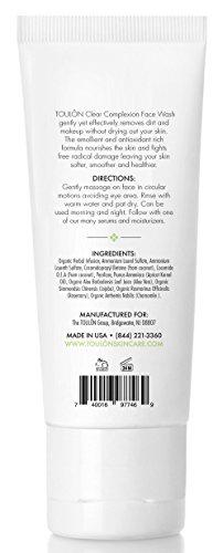 TOULON TOULON Aloe Vera Face Wash - Anti Aging Face Cleanser for Oily Skin & Clear Complexion. Antioxidant Facial Cleanser For Women and Men