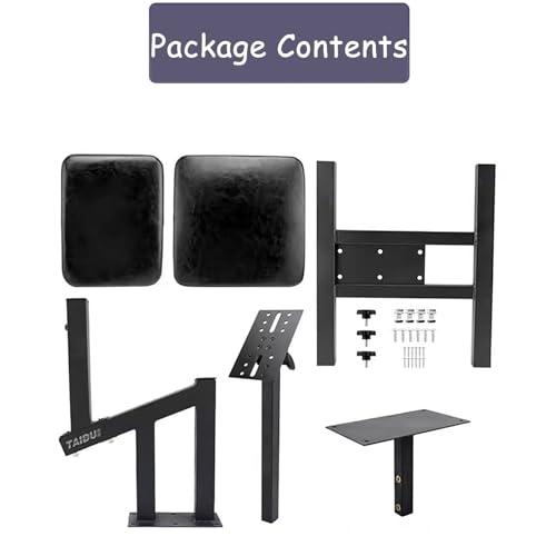 DKPLOE DKPLOE Tattoo Chairs,Chairs with Multiple usesTattoo Arm Rests,Esthetician chairwith Adjustable Panel Height Angles for Studio Tattooing and Artist(Black-Without Wheels)