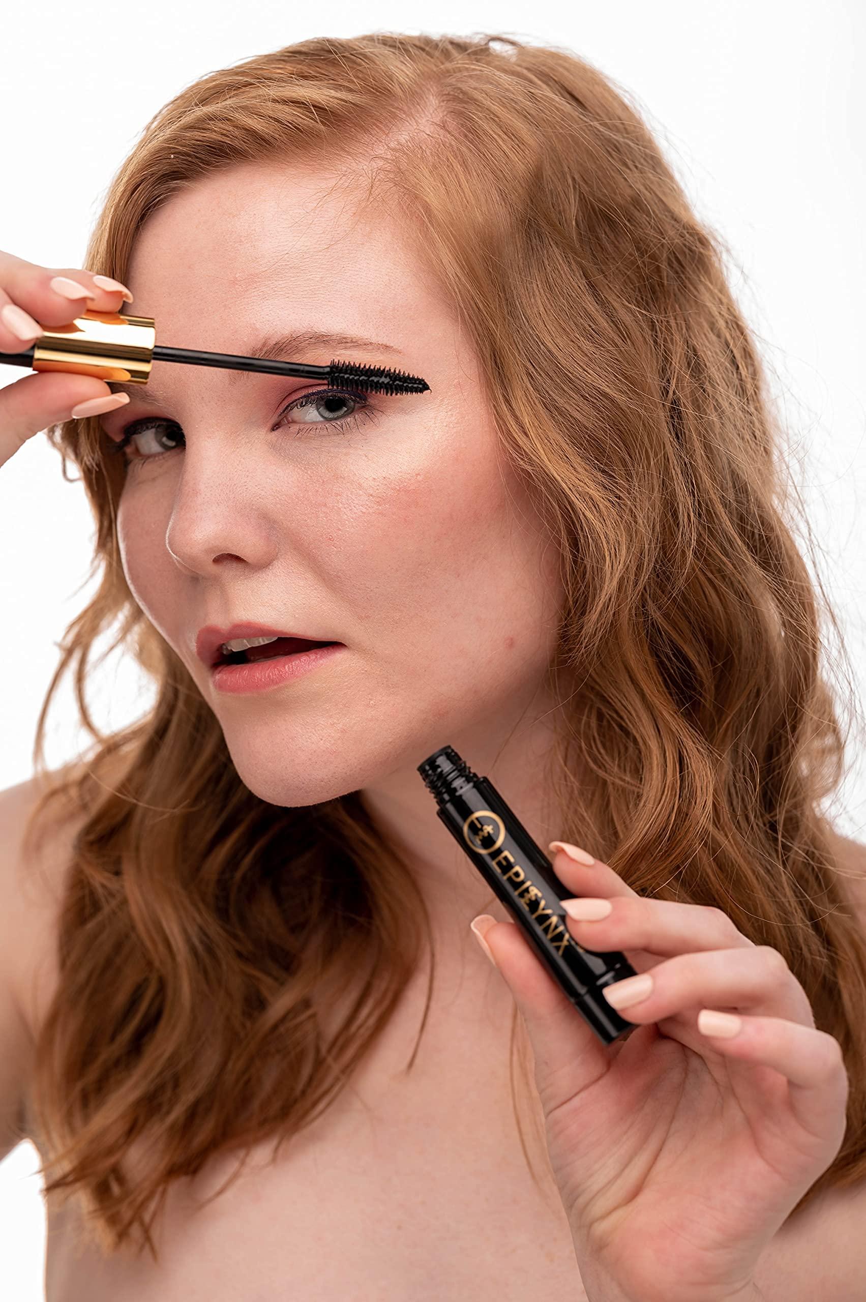 EPILYNX Liquid Carbon Black Mascara - Telescopic Mascara Looks - Gluten Free, Hypoallergenic, Vegan - for Voluminous Lashes EpiLynx by Dr. Liia