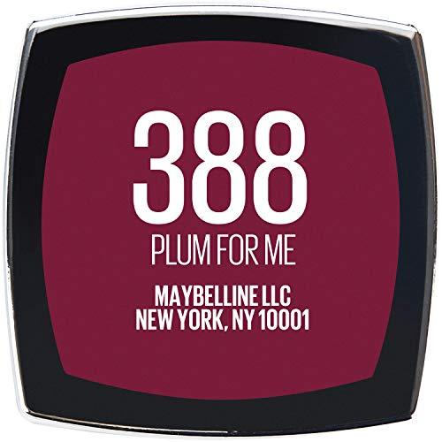 Maybelline New York Maybelline New York Color Sensational Made for All Lipstick,388 Plum For Me, Satin Purple Lipstick