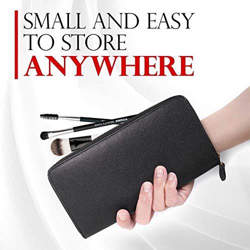 TITANIA Titania Professional Rouge Brush - Extra Wide Flatted Oval Tip Brush - Smooth & Streak-Free Makeup Application - For Daily Beauty Needs