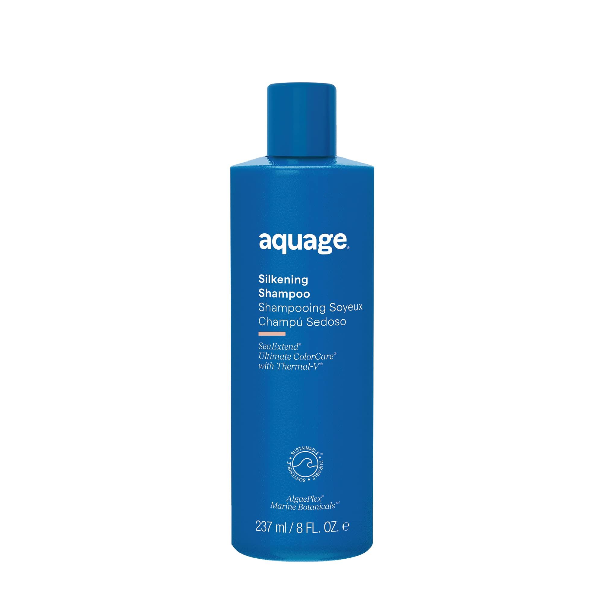 AQUAGE Aquage SeaExtend Silkening Shampoo, Smoothes and Silkens Coarse, Curly Hair, 8 oz.