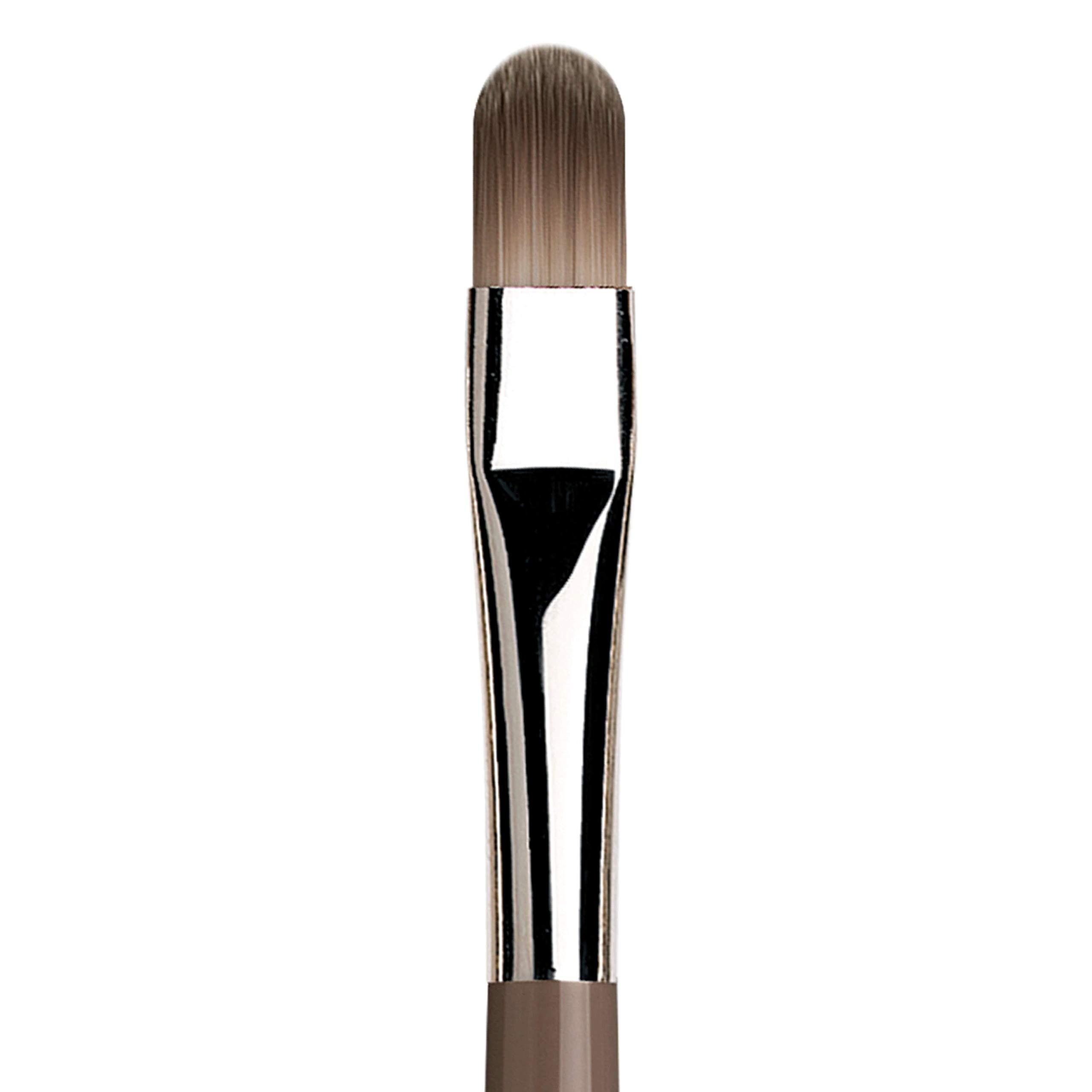 da Vinci Brushes da Vinci Cosmetics Series 9677 Synique Concealer Brush, Oval Synthetic, Size 12, 1.48 Ounce
