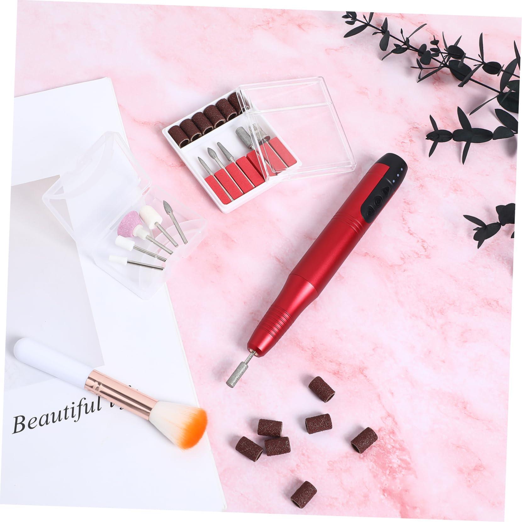 FOYTOKI FOYTOKI Efficient Electric Nail File Drill Set Manicure Kit for Women Nail Shaper