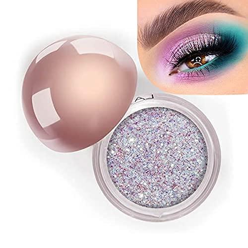 LA Splash LA Splash Cosmetics Loose Glitter Rose Pink Eyeshadow Champagne Metallic Powder for Lips/Hair/Nail/Body - Crystallized Glitter (Cali Rose)