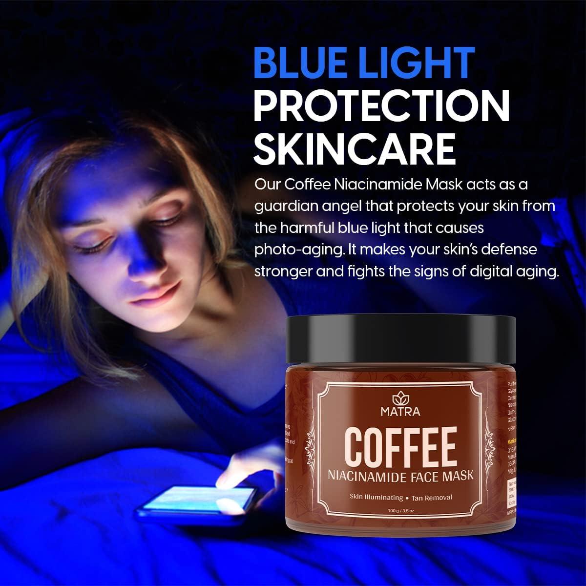 Generic Coffee Face Mask with Niacinamide for Glowing Skin, Tan Removal and Open Pores | Free Face Mask Brush | Oil Control Face Mask with Vitamin E & Aloe Vera | Exfoliating Face Mask | 100g