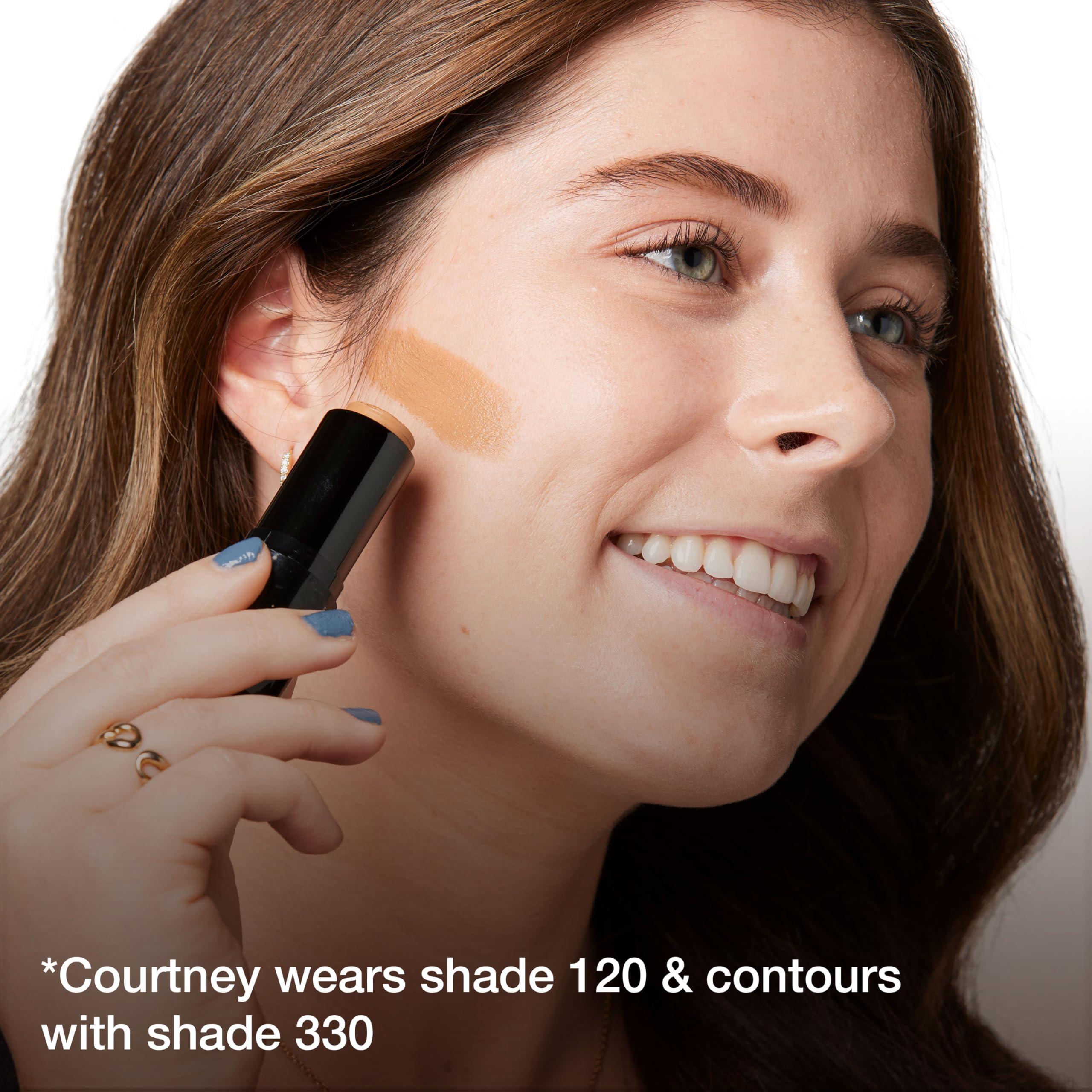 Maybelline New York Maybelline Fit Me Shine-Free + Balance Foundation Stick, Multi-Use Face Makeup and Contour Stick For Natural, Matte Coverage, Ivory, 1 Count