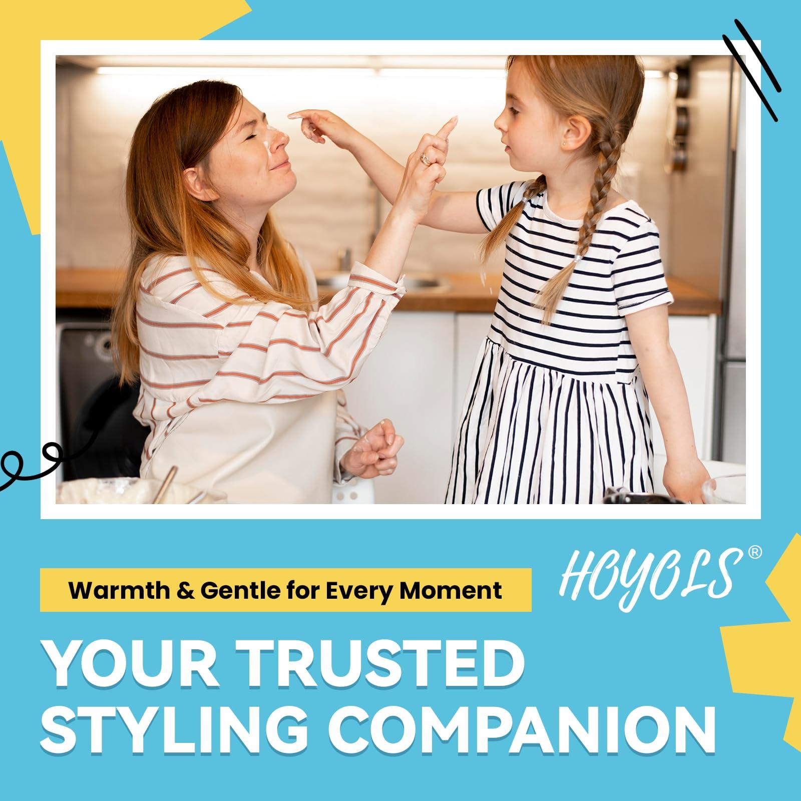 HOYOLS HOYOLS Clear Elastic Hair Bands, 2500 Small Rubber Bands Braids for Girls Kids Women Non-Slip Tiny Soft Hair Ties Accessories Value Pack TPR