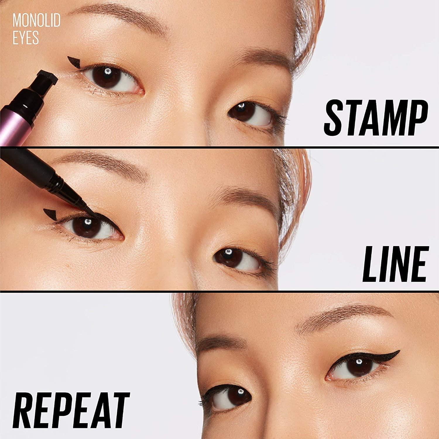 Kaja Kaja Winged Eyeliner & Pen - Wink Stamp + Wink Stamp Wing Eyeliner Pen & Stamp Long Bundle