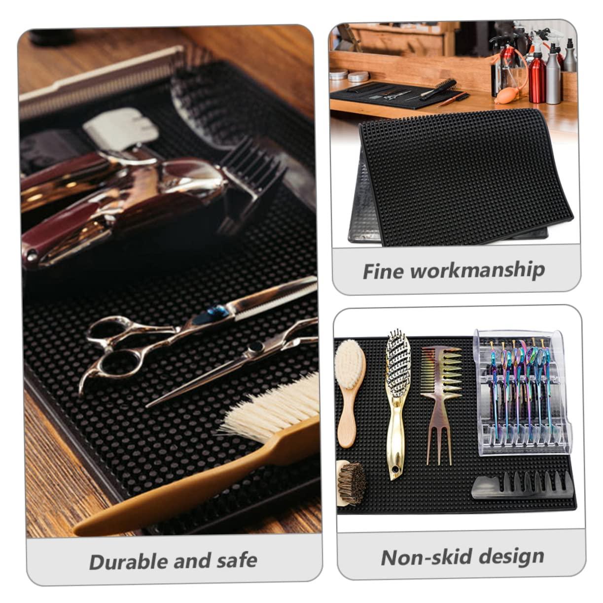 Angoily Angoily Barber Tool Mat Hairdressing Mat for Salon Use Barber Hairdressing Tools Pad Comfortable