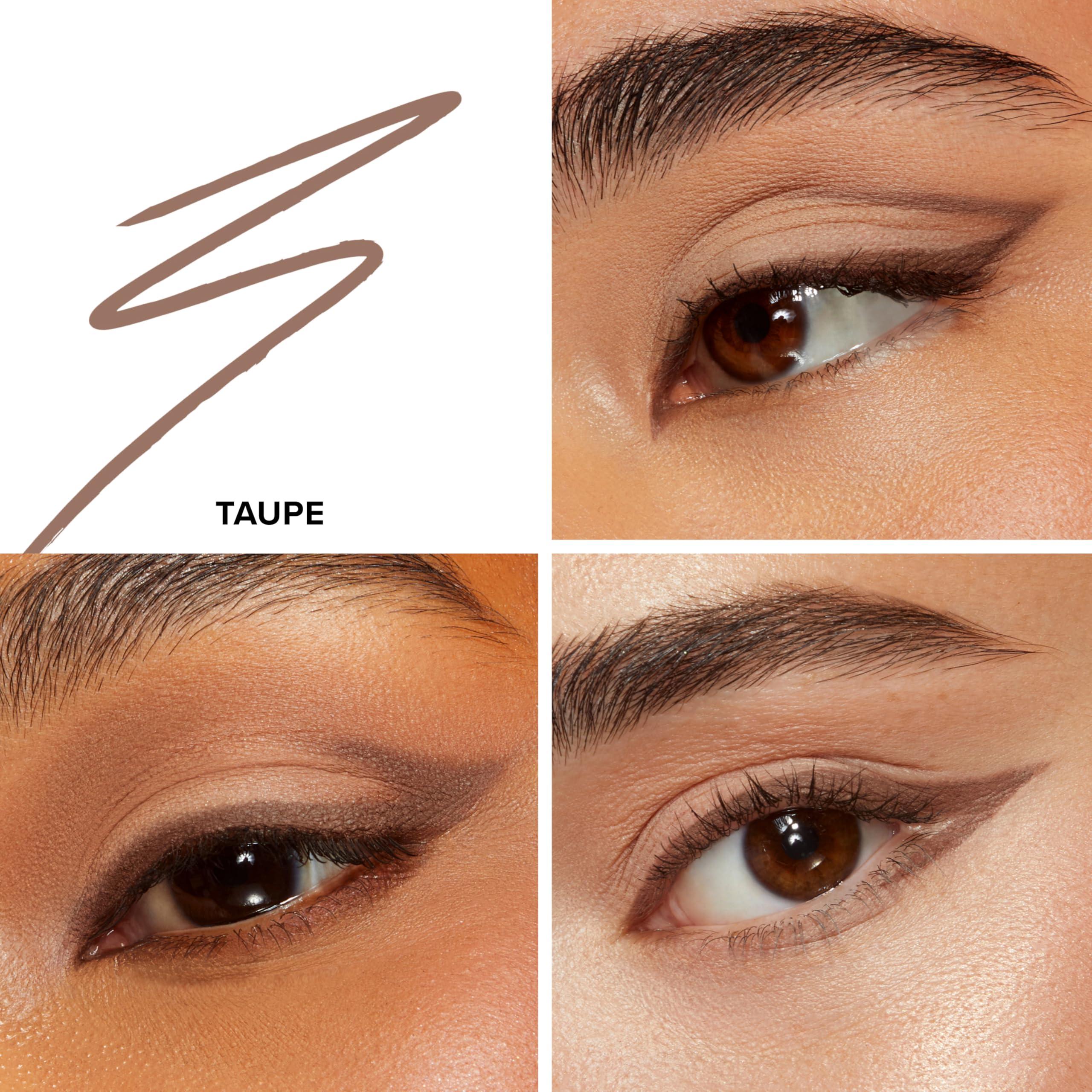 Too Faced Too Faced Killer Liner 36 Hour Waterproof Gel Eyeliner Pencil | Long Lasting + Smudge Proof, 0.04 oz., Metallic Taupe