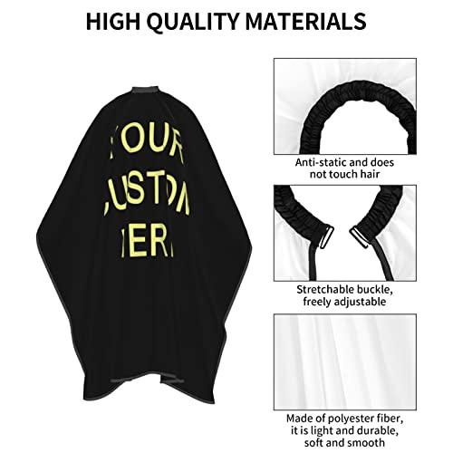 Tobato Personalized Custom Barber Cape Customized Haircut Capes Salon Hairdressing Apron For Home And Salon Barbershop