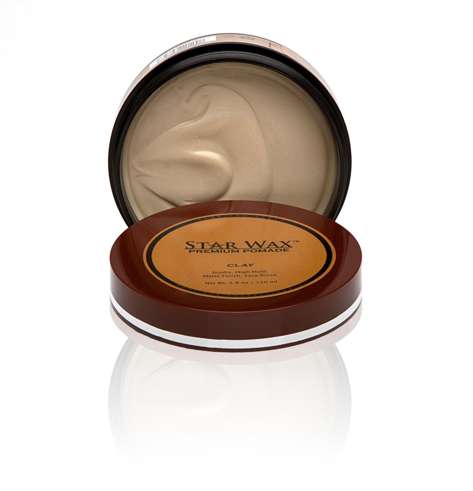 Star Pro Line Star Pro Line Star Wax Premium Pomade, Clay, 5 fl oz / 150 ml