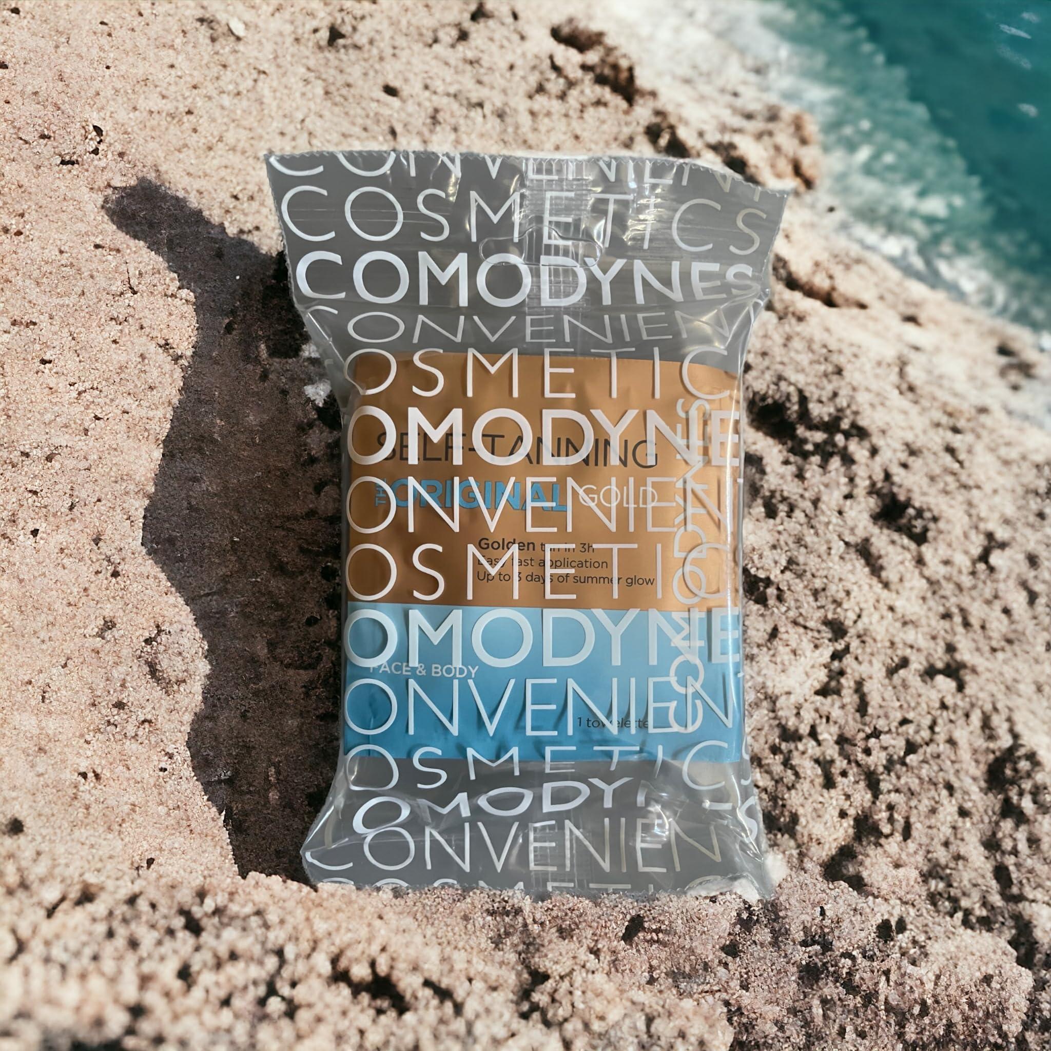 Comodynes Comodynes Self Tanning Towelette Dispenser For Face and Body 30 Towelettes