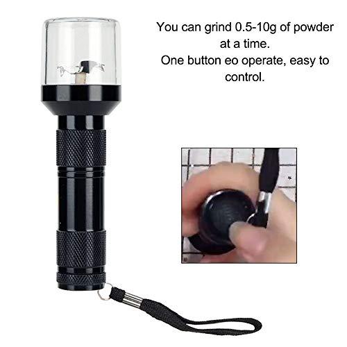 HURRISE HURRISE Electric Makeup Grinder, Mini Lipstick Eye Shadow Pulverizer, Automatic Joint Roller Beer Brewing Grain Mills Tray Tool,Light For Grain Mill Weight, Easy To Operate