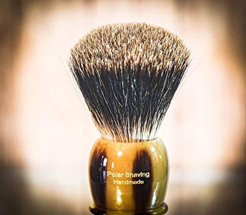 Frank FS shaving Frank shaving Vintage Brown badger hair shaving brush knot size 24mm
