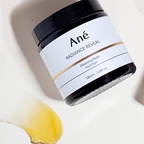 Ané Cleansing Balm by Ané - Deep Cleansing Makeup Remover Balm with Travel-size Reusable Makeup Remover Cloth - 3.72 fl oz - Day & Night
