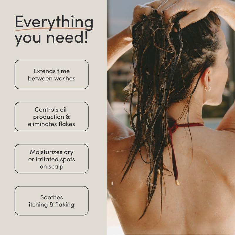 Jupiter Jupiter Anti-Dandruff Shampoo, Conditioner, & Serum Advanced Set, Physician-Formulated for Dry, Itchy, Oily, Flaky Scalp Care, Color-Safe, Dry Scalp, Sulfate-Free