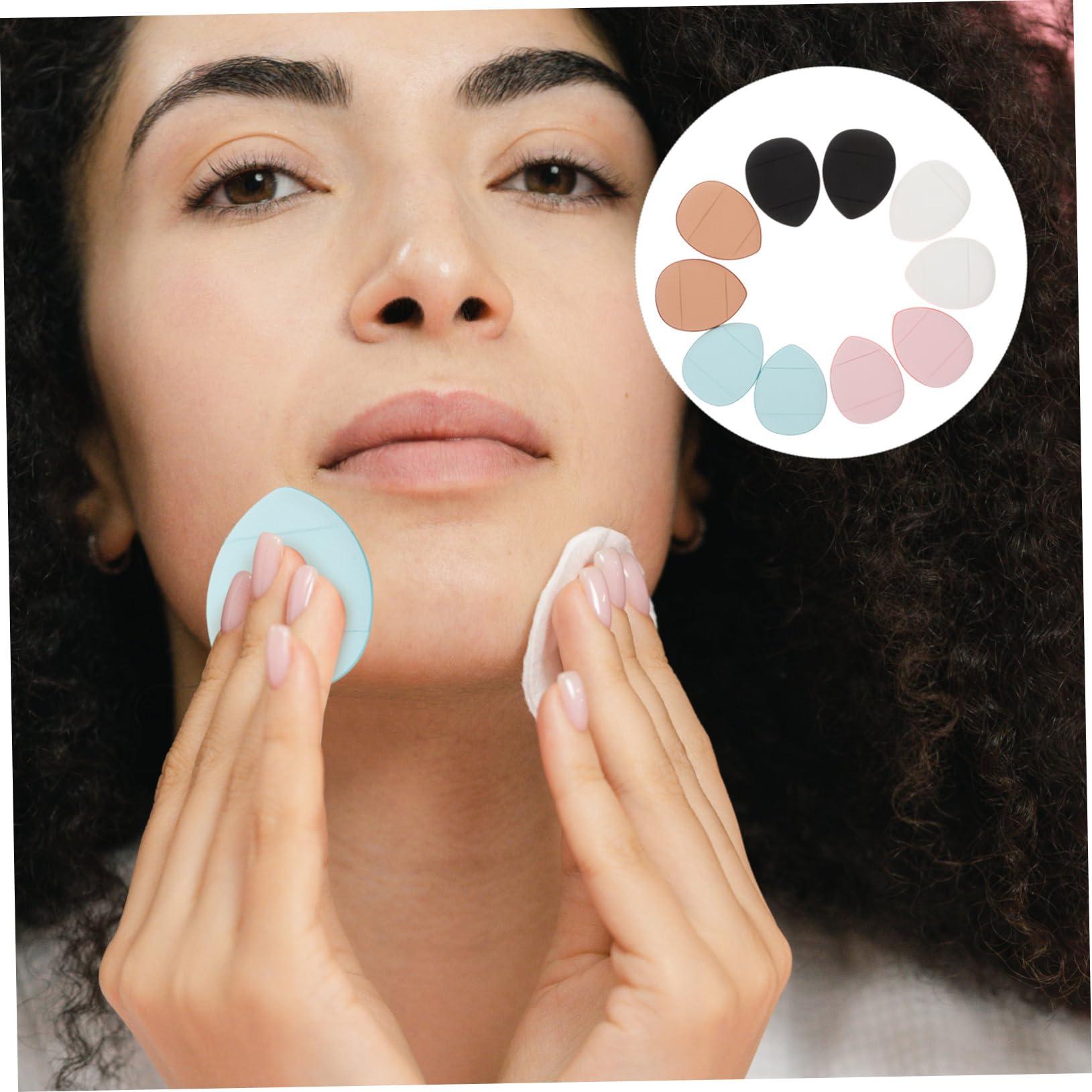Mikinona Mikinona 10pcs Beauty Tools Puffs Powder Puff for Body Powder Makeup Puff Cosmetics Makeup Tools Small Powder Puff Makeup Pads Face Puff for Powder Make up Puff Hydrophilic Polyurethane