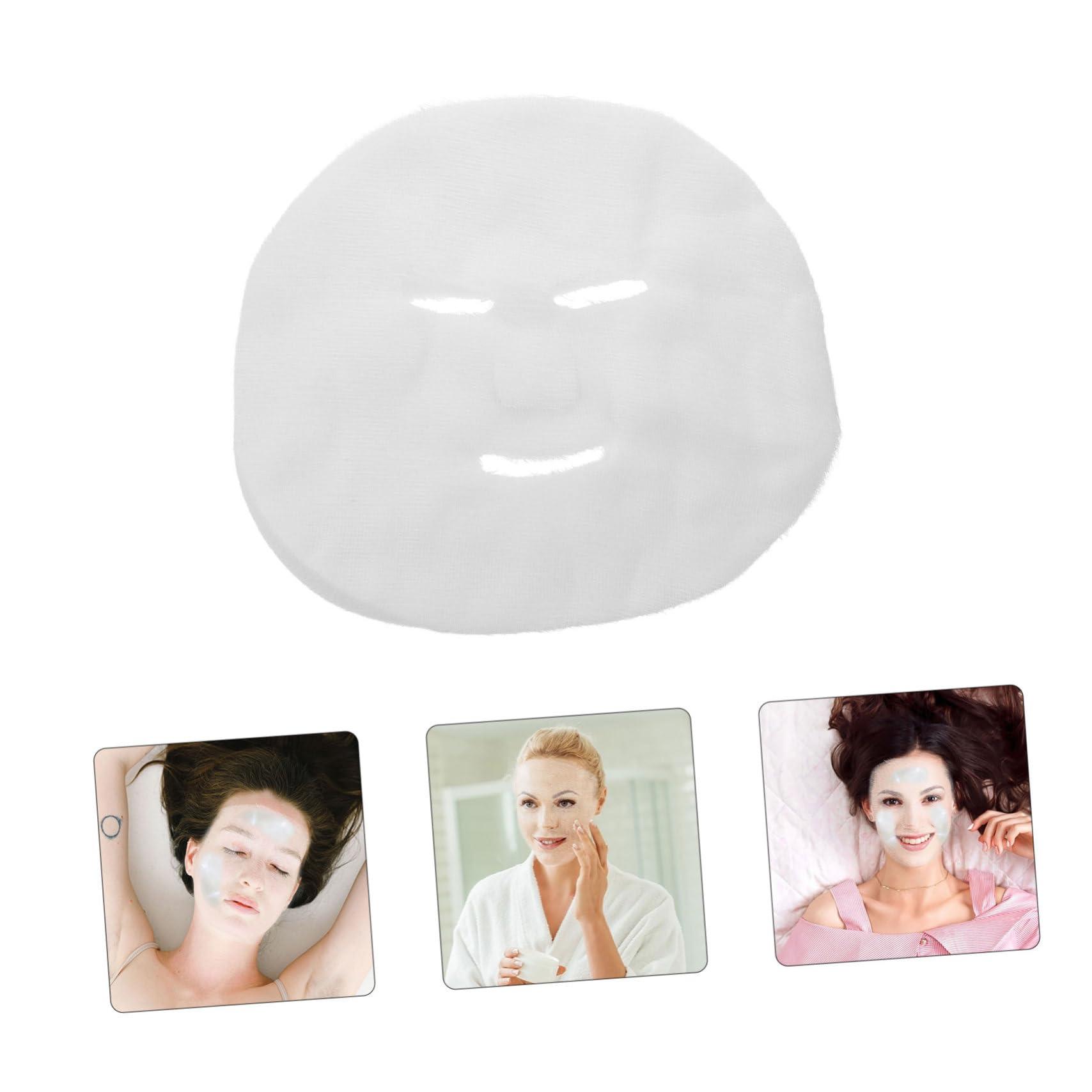 Baluue Baluue Disposable Mask Sheets Facial Mask Sheets Skin Care Full Facial Mask Soothing Mask Single Time Use Face Mask Sheets