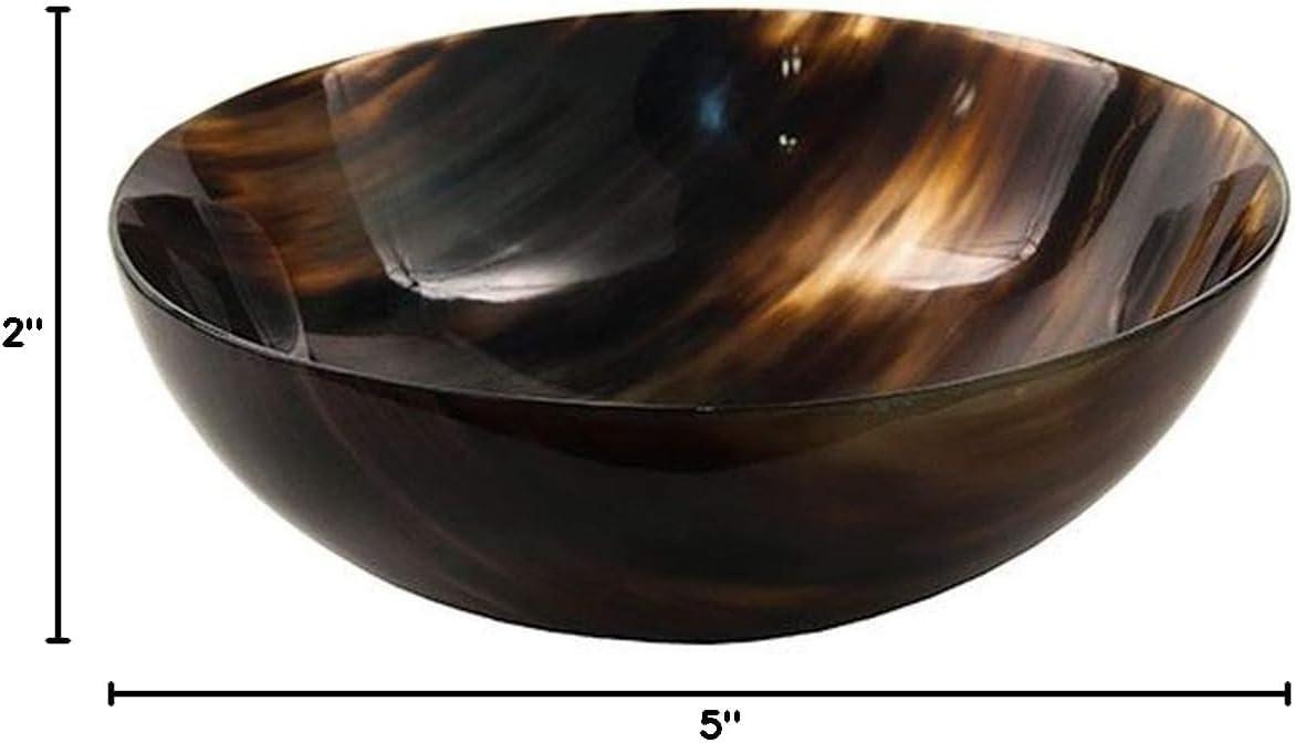 Parker Safety Razor Parker Genuine Ox Horn Palm Lathering Shave Bowl