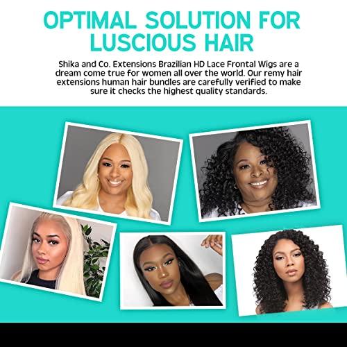 SHIKA & CO. EXTENSIONS HD LACE FRONTAL WIGS BODY WAVE 26"